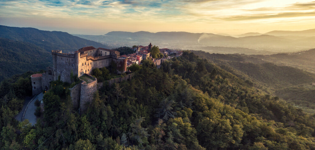 Malaspina Castle in Tuscany