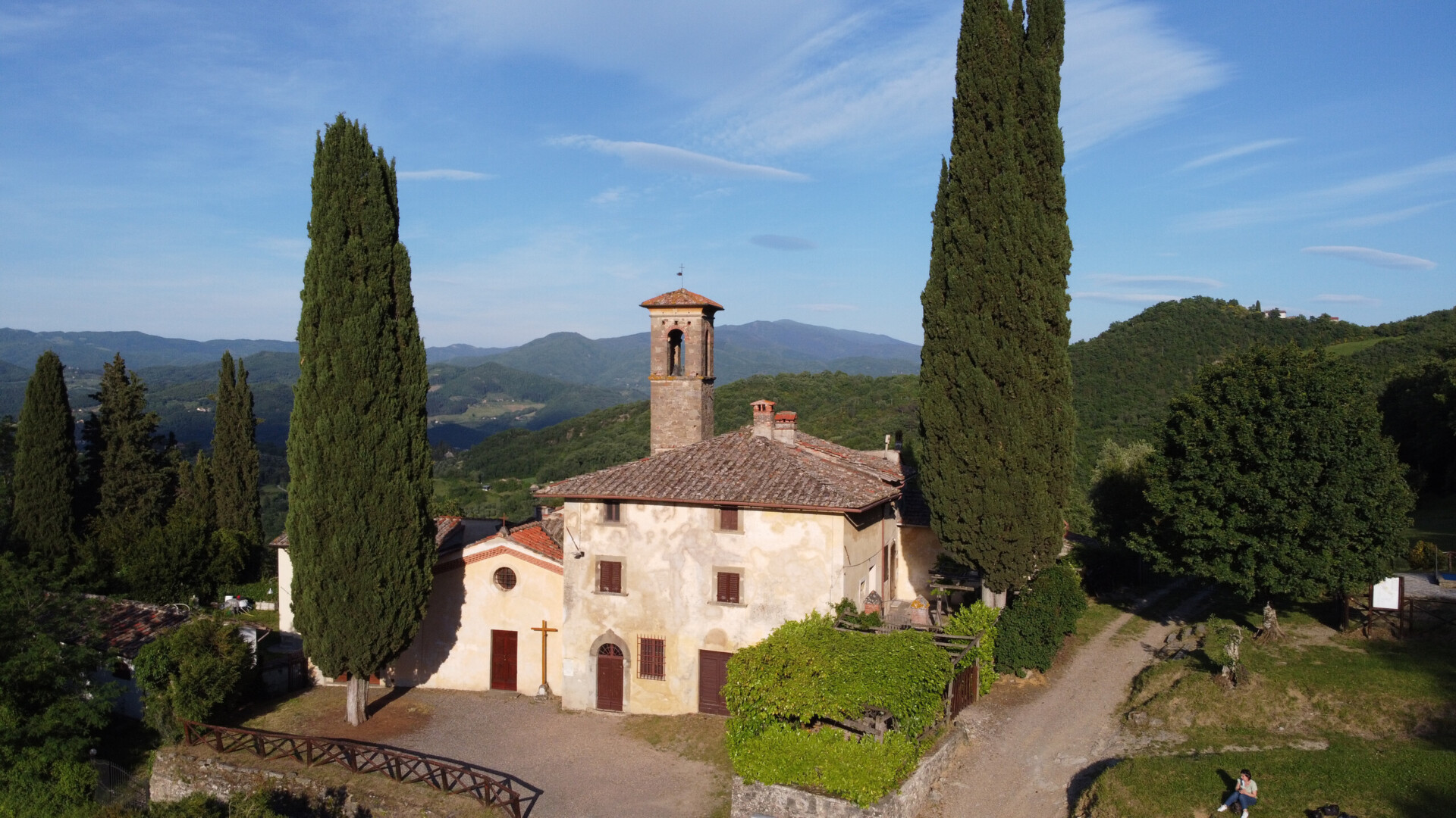 Church of Barbiana in the countryside of Vicchio in the province of Florence where the priest Don Lorenzo Milani lived
