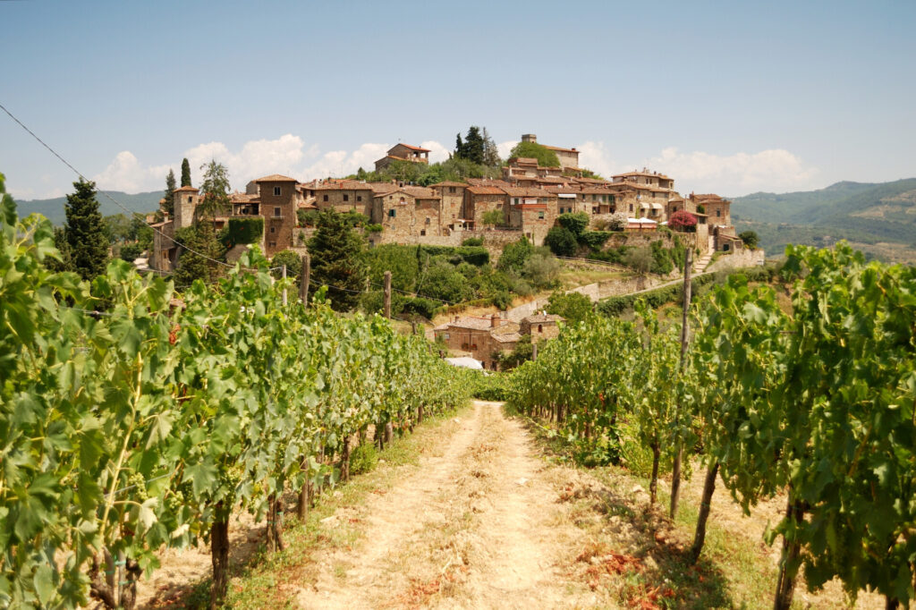 Magical Tuscany among the vineyards in Montefioralle