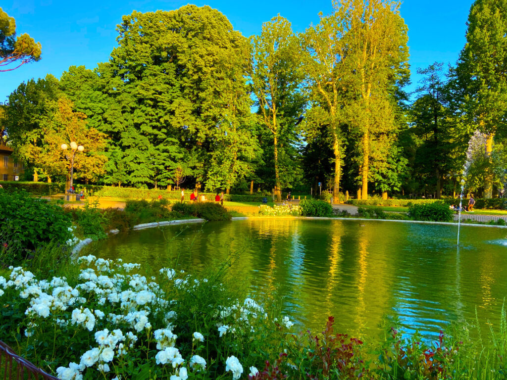 The Cascine Park is a monumental and historical park in the city of Florence.