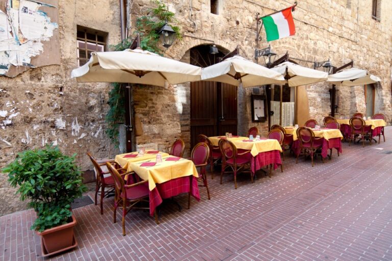 Restauracje w Sienie. Ranking TOP 10 najlepszych restauracji